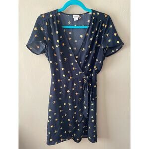 J. Crew Navy Blue Lemon Dress Size 0